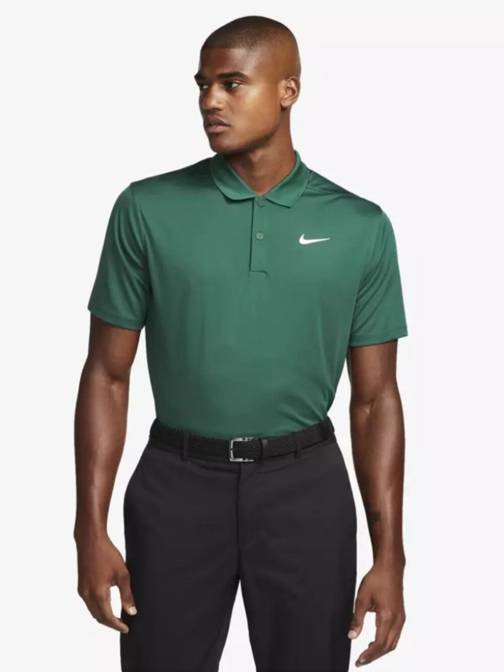 Nike | Dri-FIT Polo Shirt Green | Size L